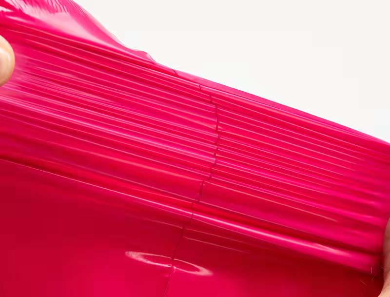 平顶山玫红色快递袋-05